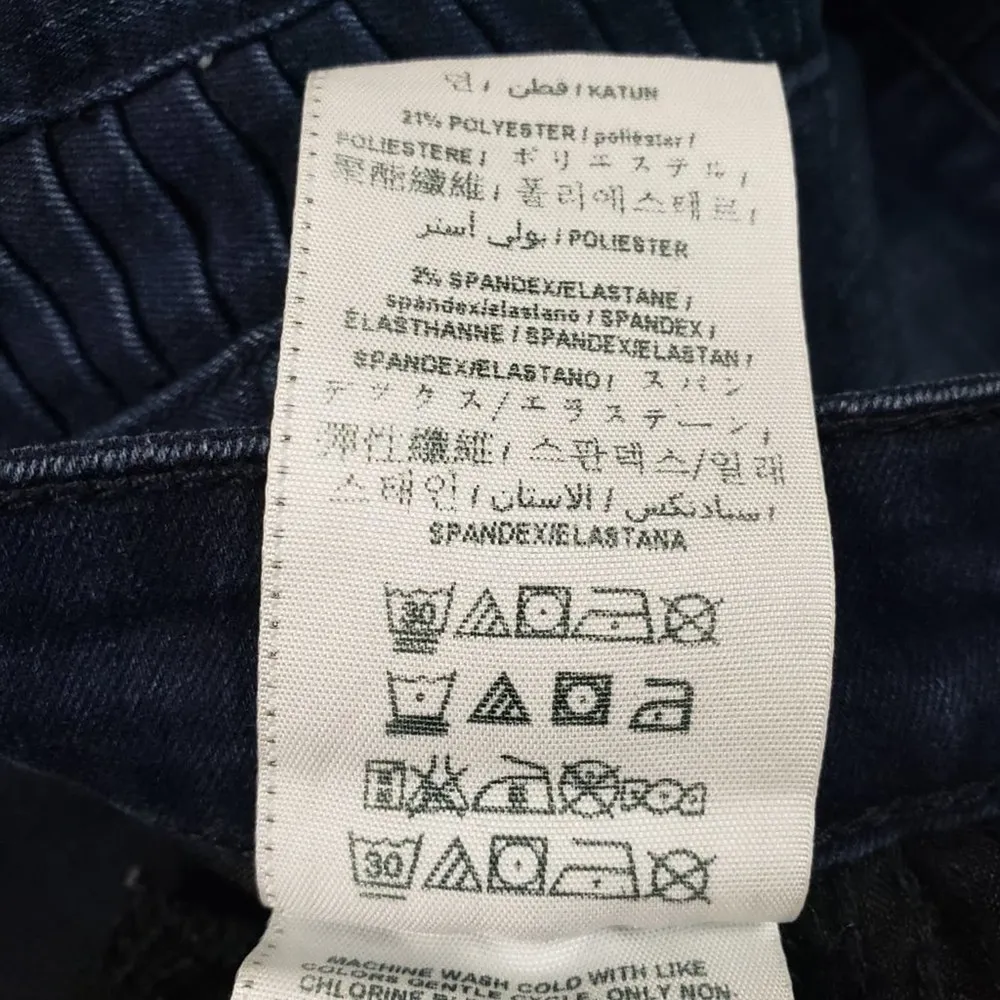 G by Guess Dark Wash Blue Denim Skinny Jeans Women's Size 25 - Image 9