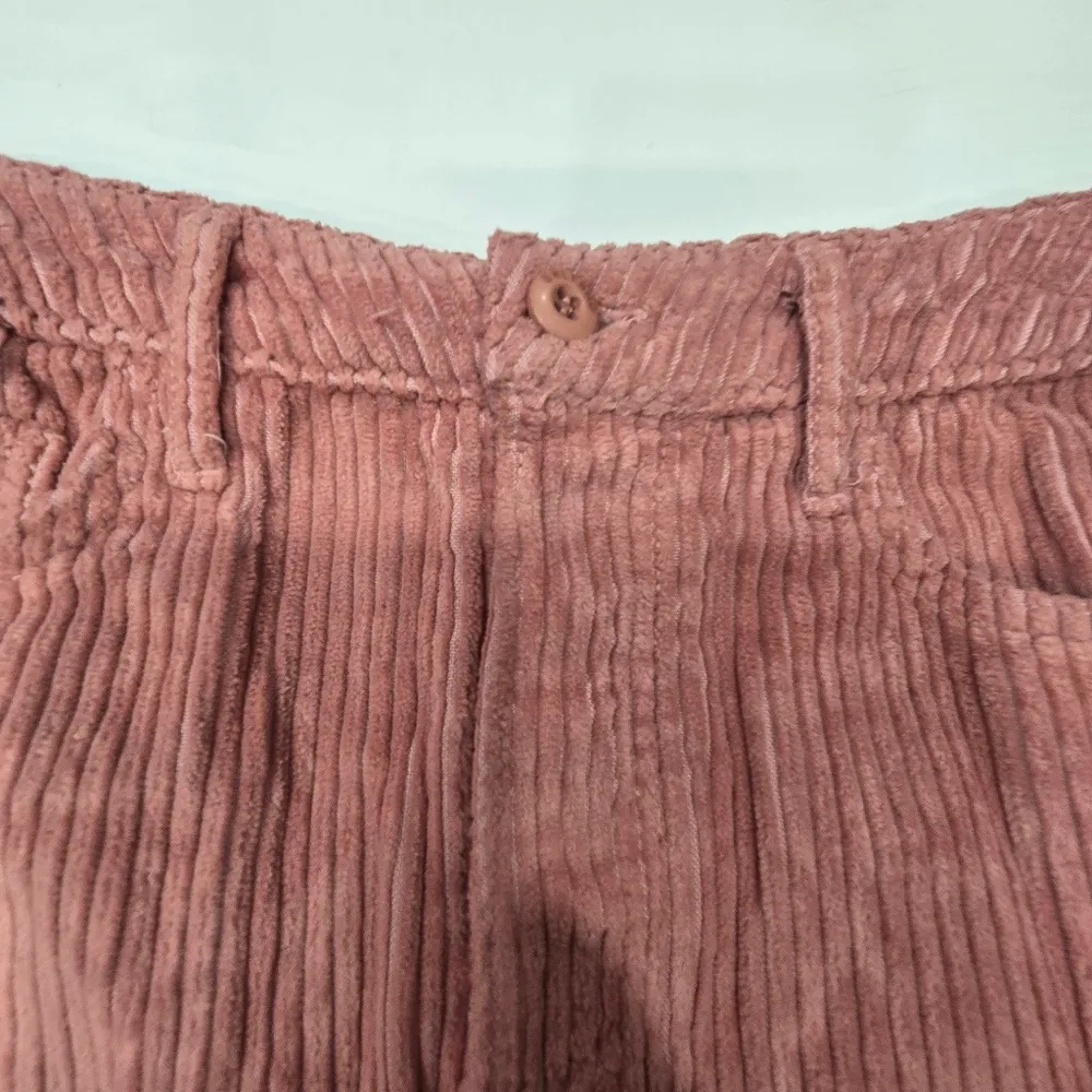 GRLFRND Zamira A-Frame Gusset Corduroy Skirt in Last Rose - Image 4