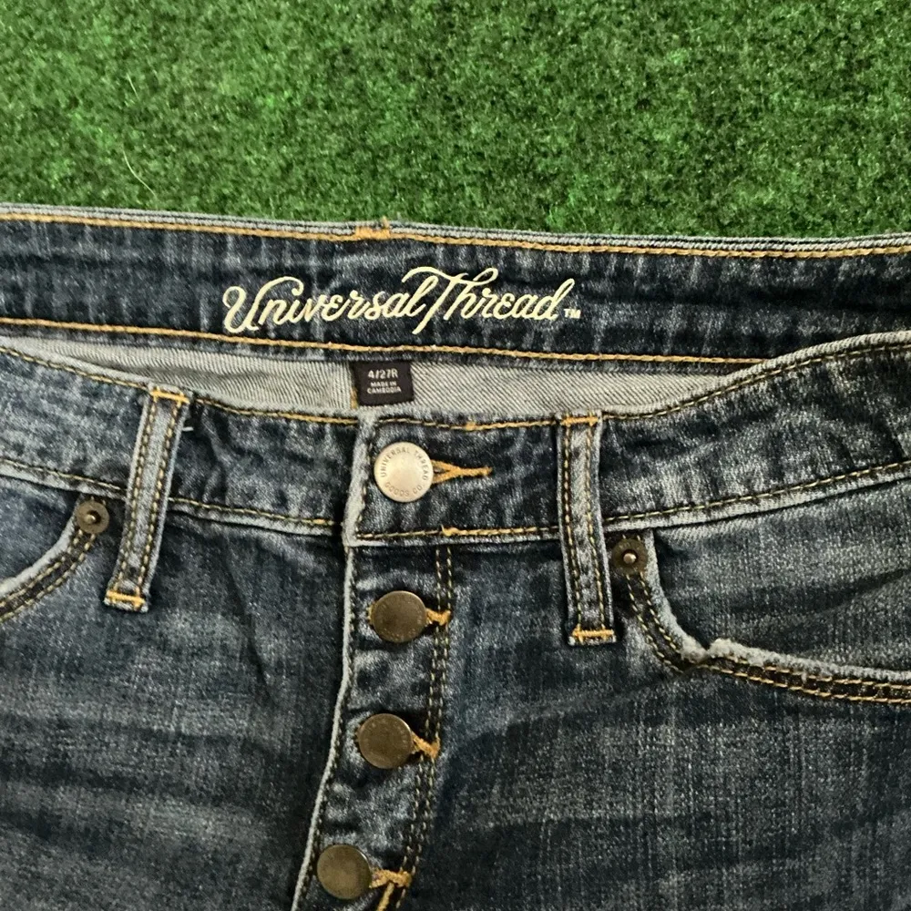 Universal Threads Universal Thread Dark Wash Denim Shorts - Image 3