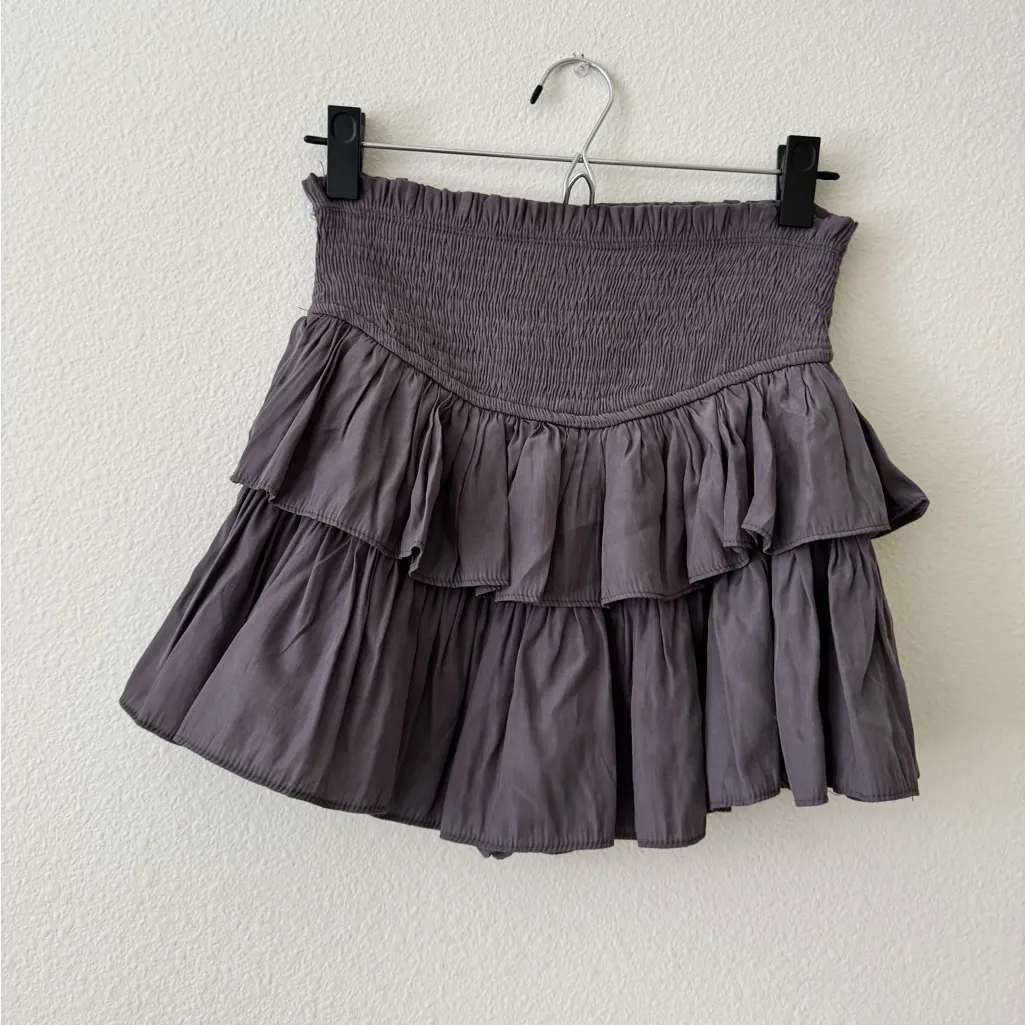 Impeccable pig purple ruffle mini skort - Image 2