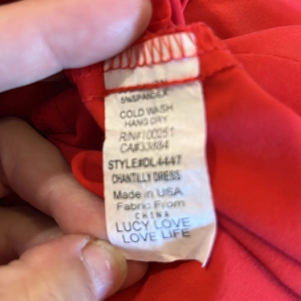 Lucy Love Stunning Red Dress - Image 5
