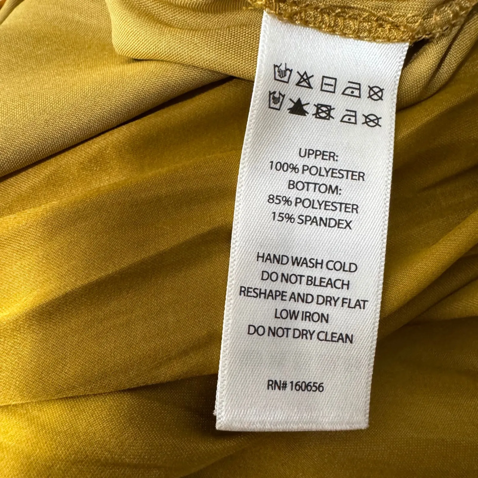 Sincerely Jules Olive Green Silky Draped Wrap Thong Bodysuit Size Large - Image 9