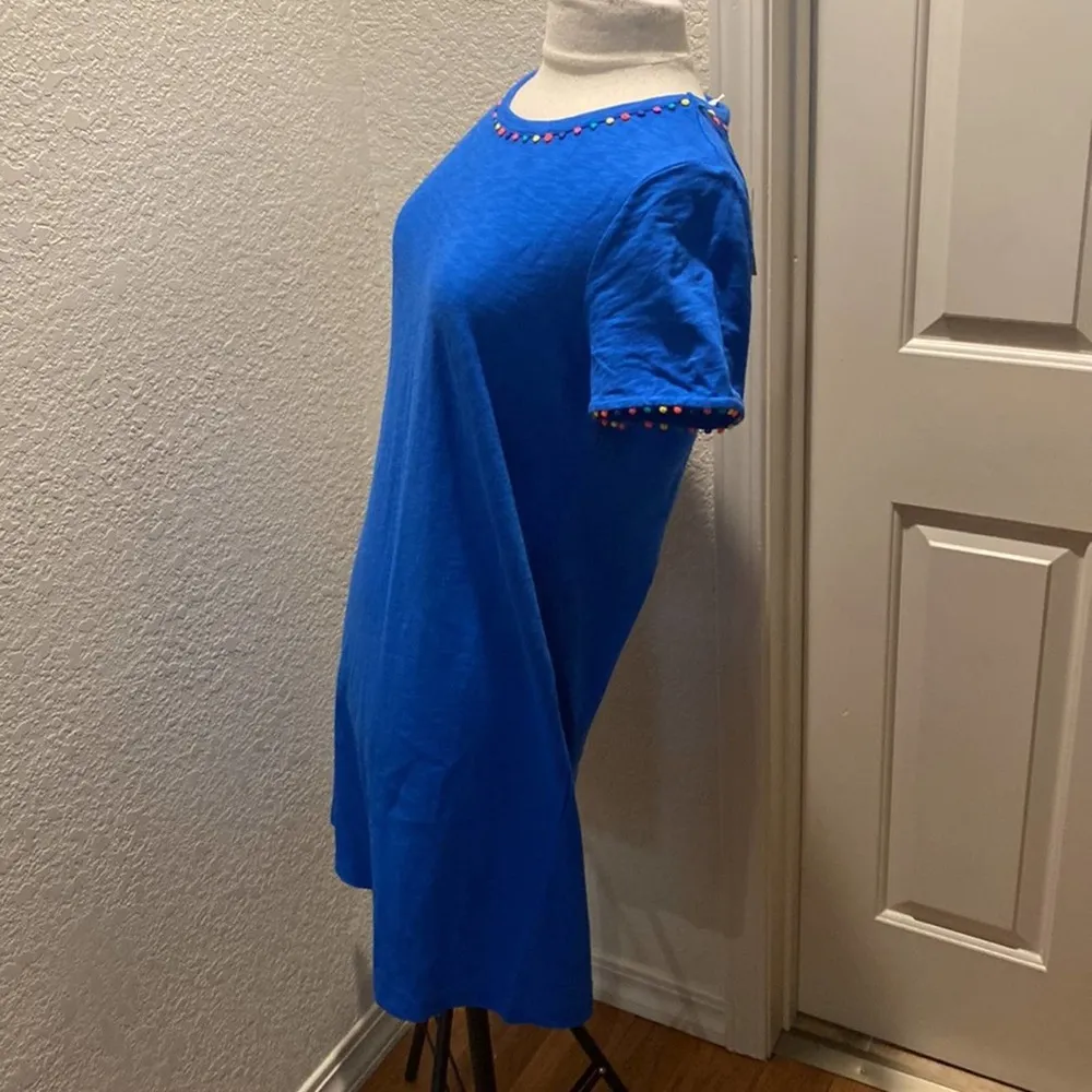 Boden Royal Blue Heather Cotton T - Image 64