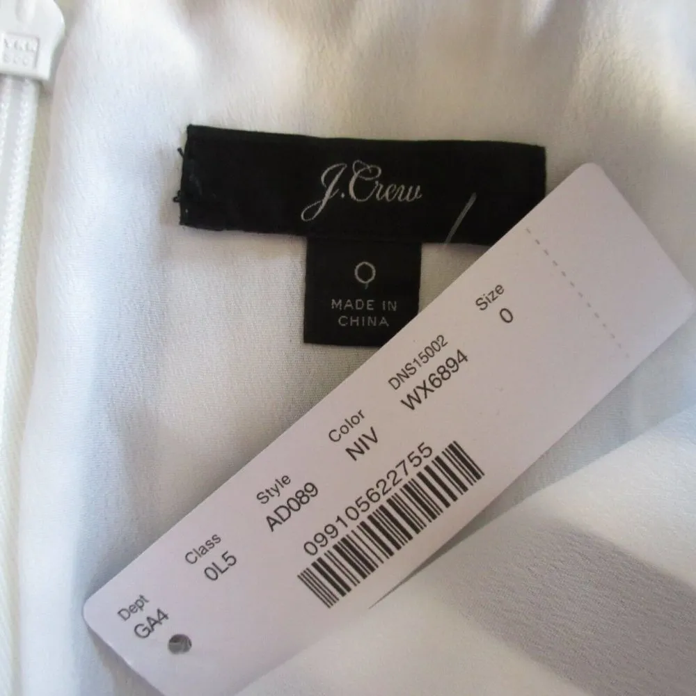 NWT J.Crew Sleeveless High-neck Maxi in Navy Ivory Geometric Stripe Dress 0 - Image 6