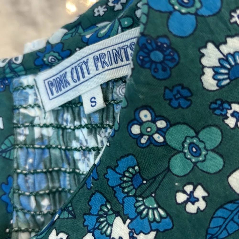 Pink City Prints Maxi Dress Green - Image 5