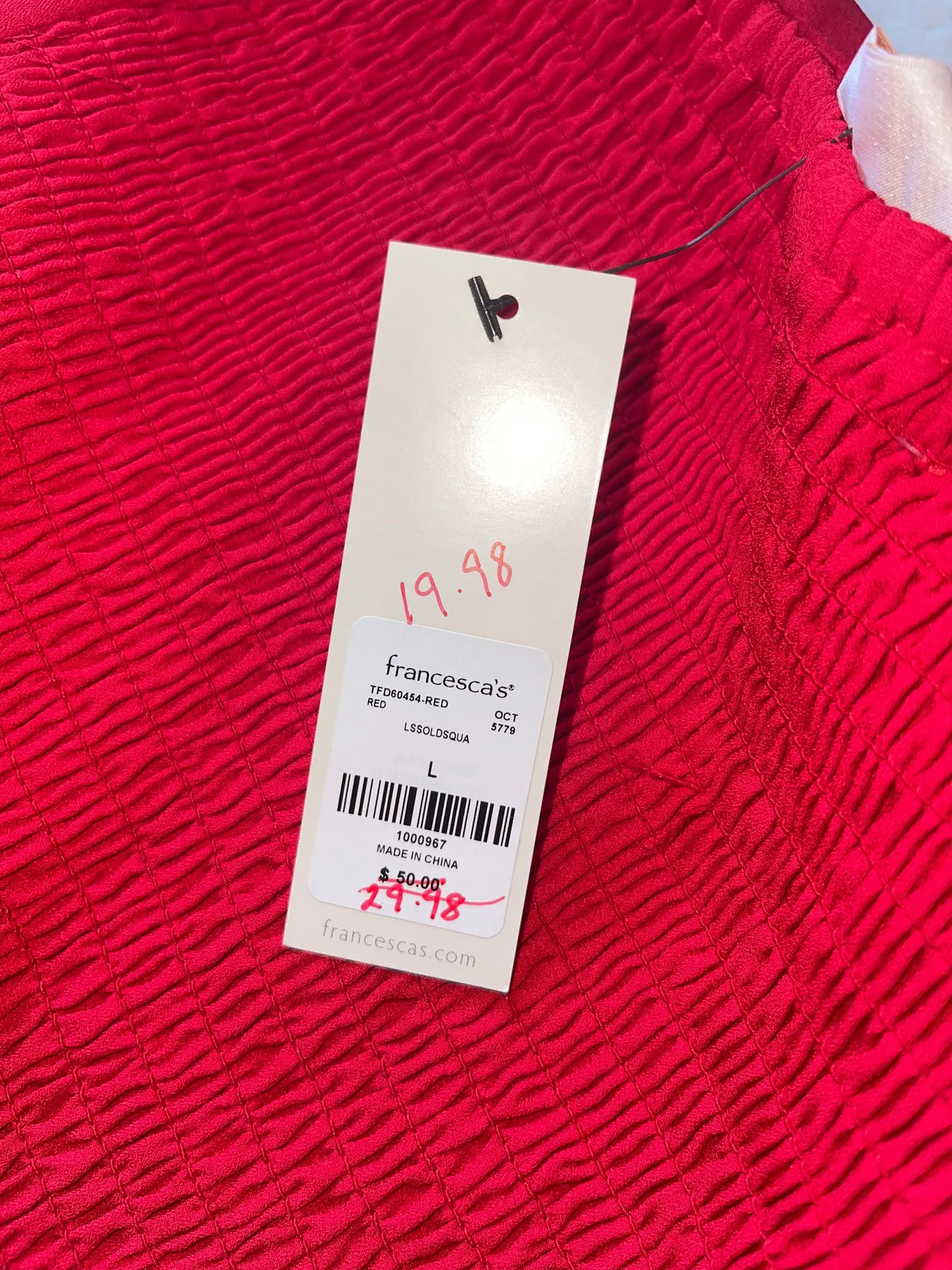 Long Sleeve Crop Top - Image 5