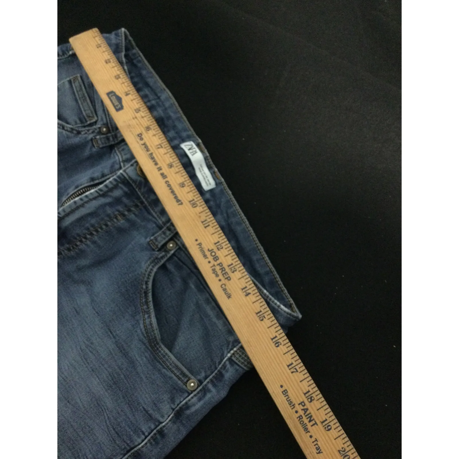 Zara Man Denim Jeans Light Wash Blue Slim Fit Casual Distressed‎ - Image 5