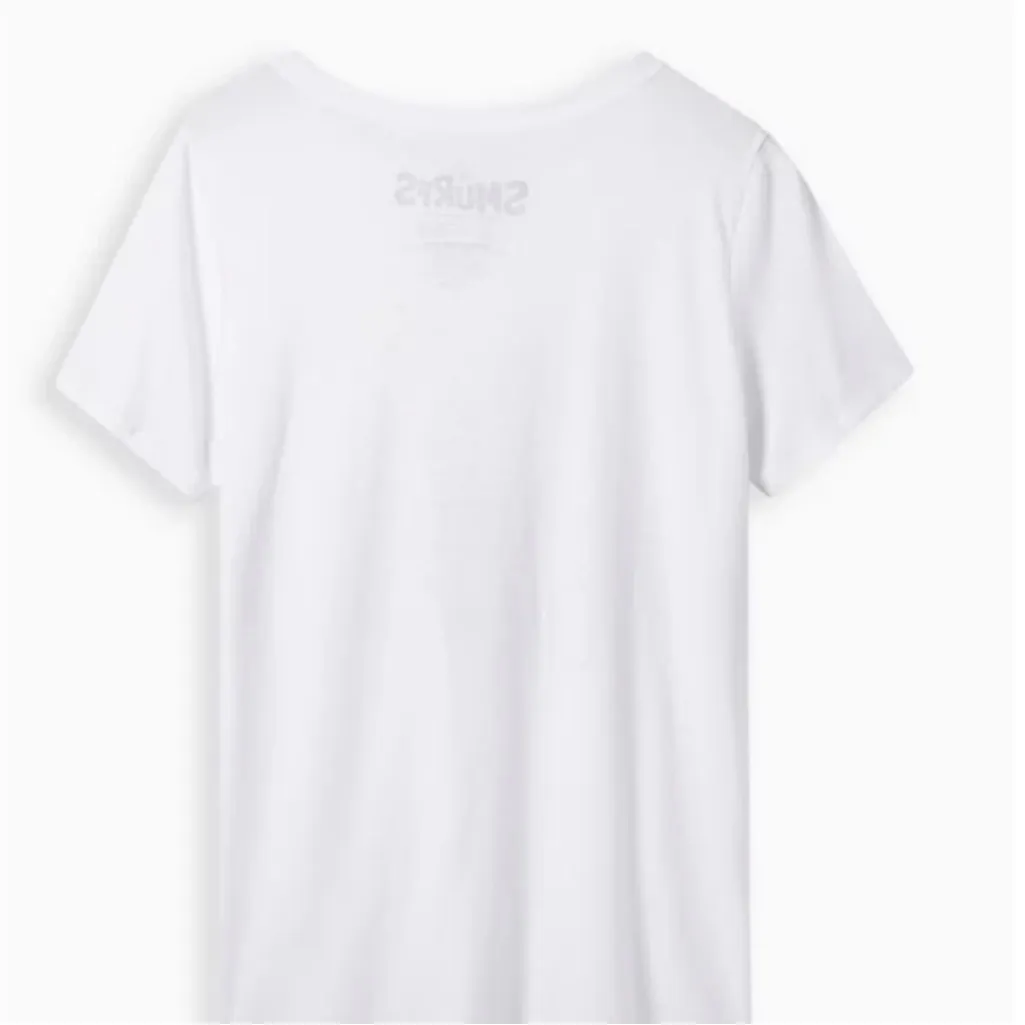 THE SMURFS Be Kind To Your Mind Slim Fit Cotton Crew Neck Tee - Image 2