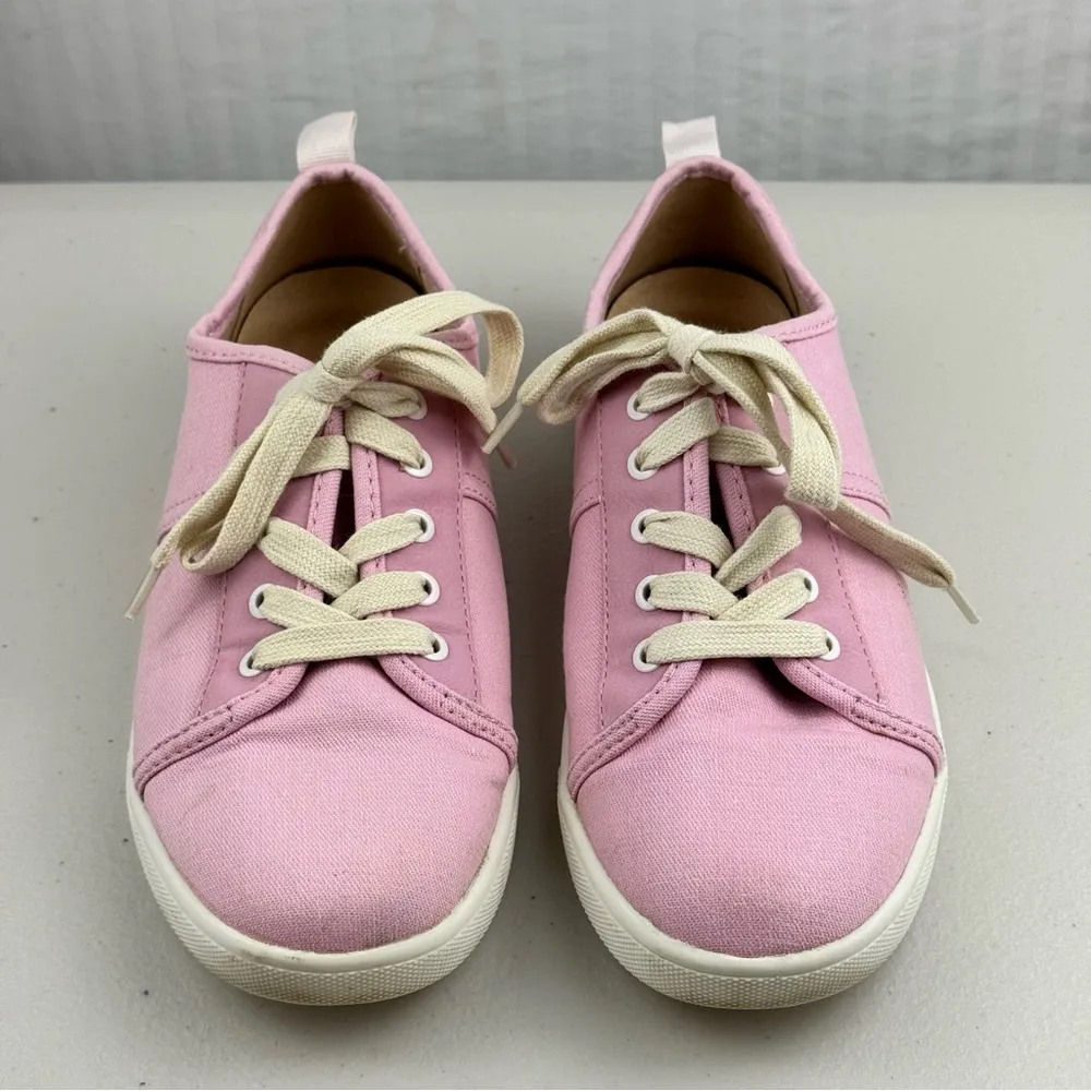Vionic Pisces Canvas Shoe Bubblegum Pink Casual Sneakers Women’s Size 6 EUR 37 - Image 9