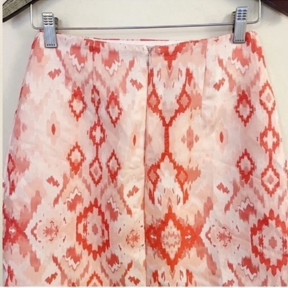 Anthropologie x Hutch Kasi Jacquard Mini Skirt Size 4 Pink Lined NEW MSRP $128 - Image 5