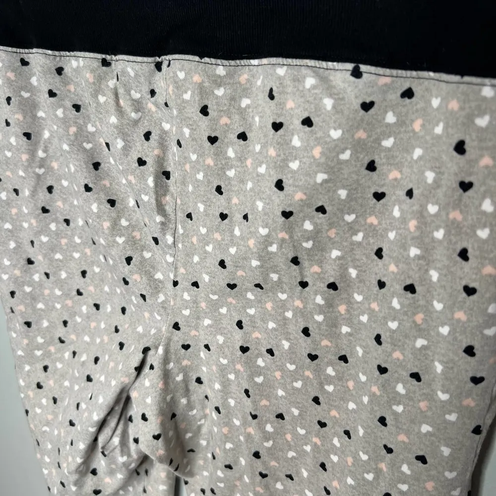 Cacique by Lane Bryant plus size heart print gray lounge pj pants size 14/16 - Image 3