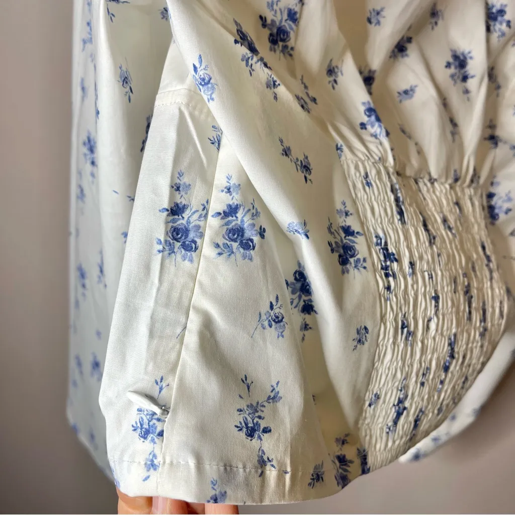 NWT Wild Fable Milkmaid Long Sleeve Top - large - Image 8