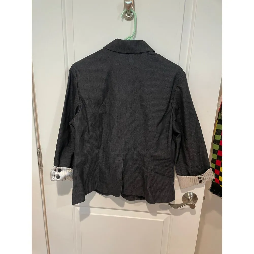 Larry Levine stretch blazer size large - Image 2