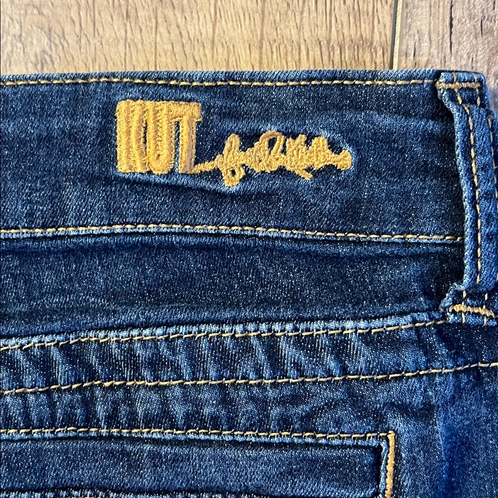 KUT From The Kloth Women's Bermuda Denim Jeans Shorts Size 6 - Image 6