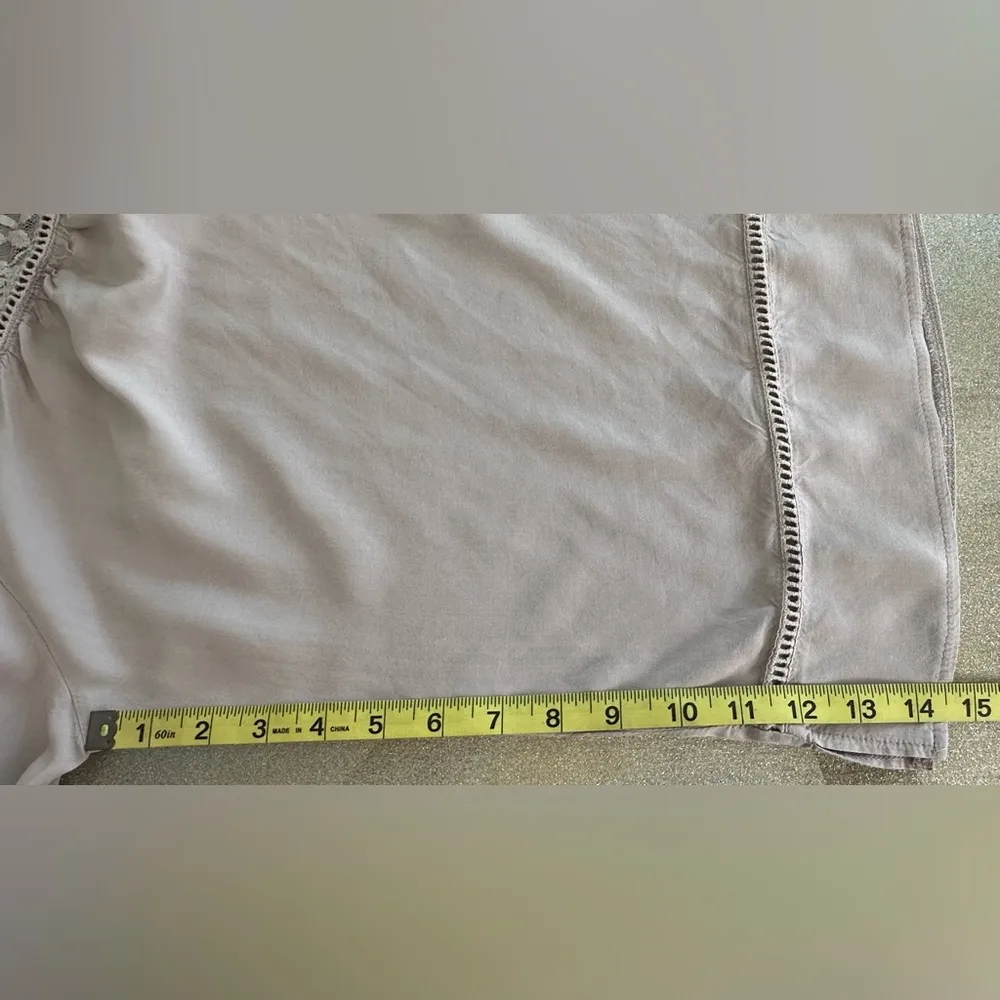 Fashion Ai Gray Lace Women's Top (574) Size XL - Image 10