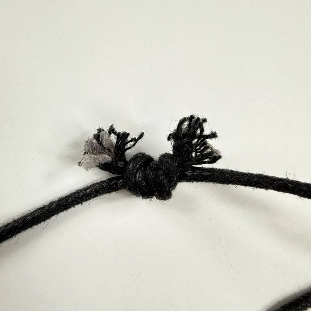 Black and Green Turtle Pendant Necklace on Cord Wooden Bead Accents One Size - Image 4