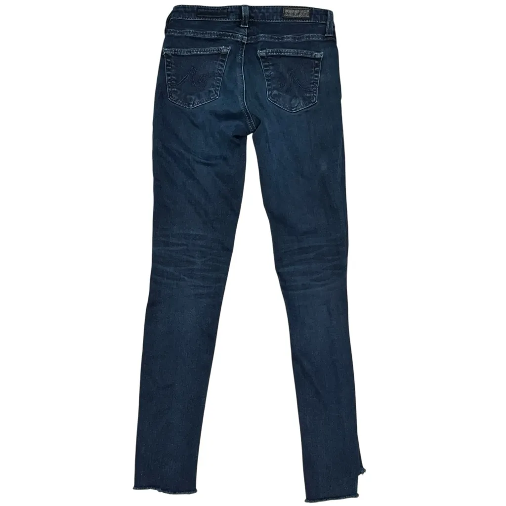 Adriano Goldschmeid AG Dark Wash The Legging Super Skinny Ankle Jean size 24 - Image 4