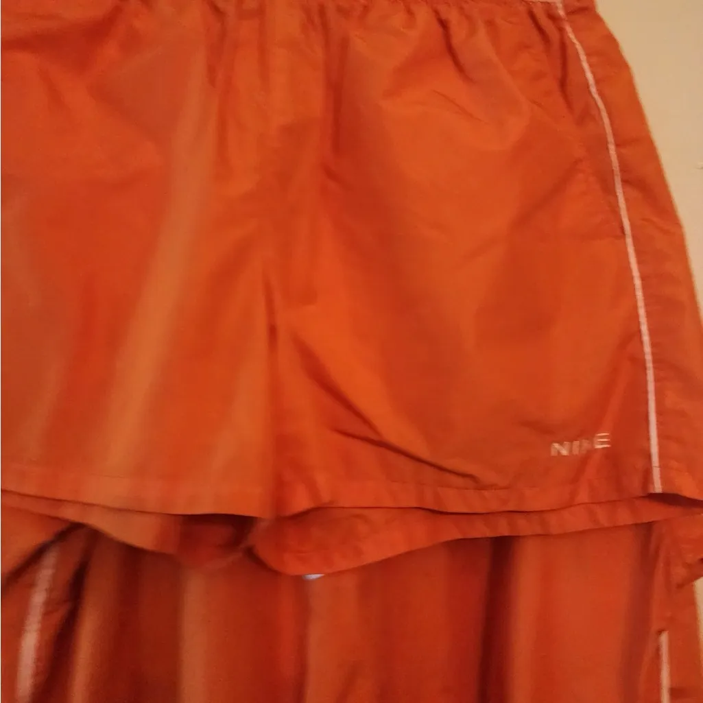 Vintage 90s Nike Hooded Anorak Windbreaker Jacket and shorts Womens large - Image 3