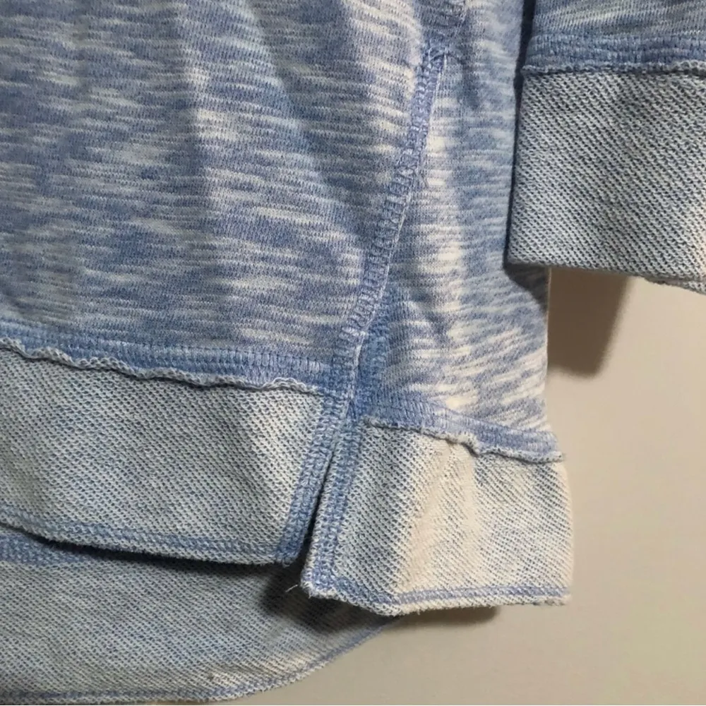 Calvin Klein Performance Blue Hooded Sweatshirt Size Small - Image 3