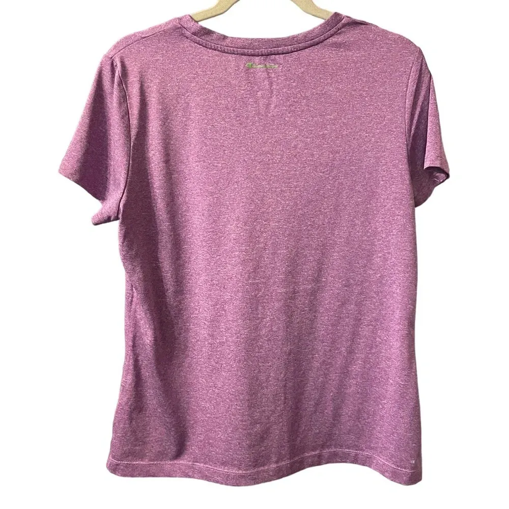 CHAMPION PURPLE POWERTRAIN CREWNECK ACTIVE TEE - Image 2