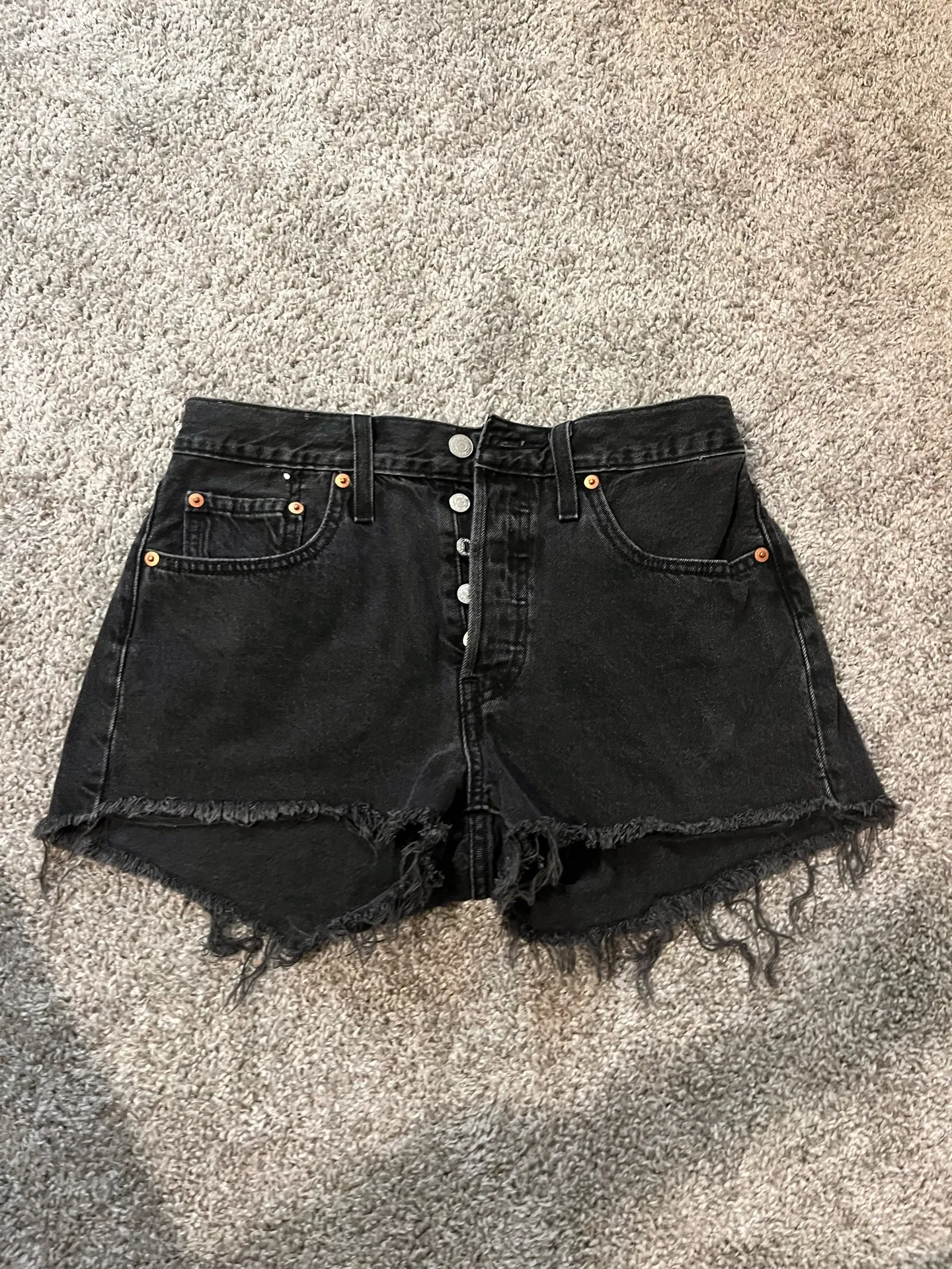Levi’s Shorts 501 Black - Image 2