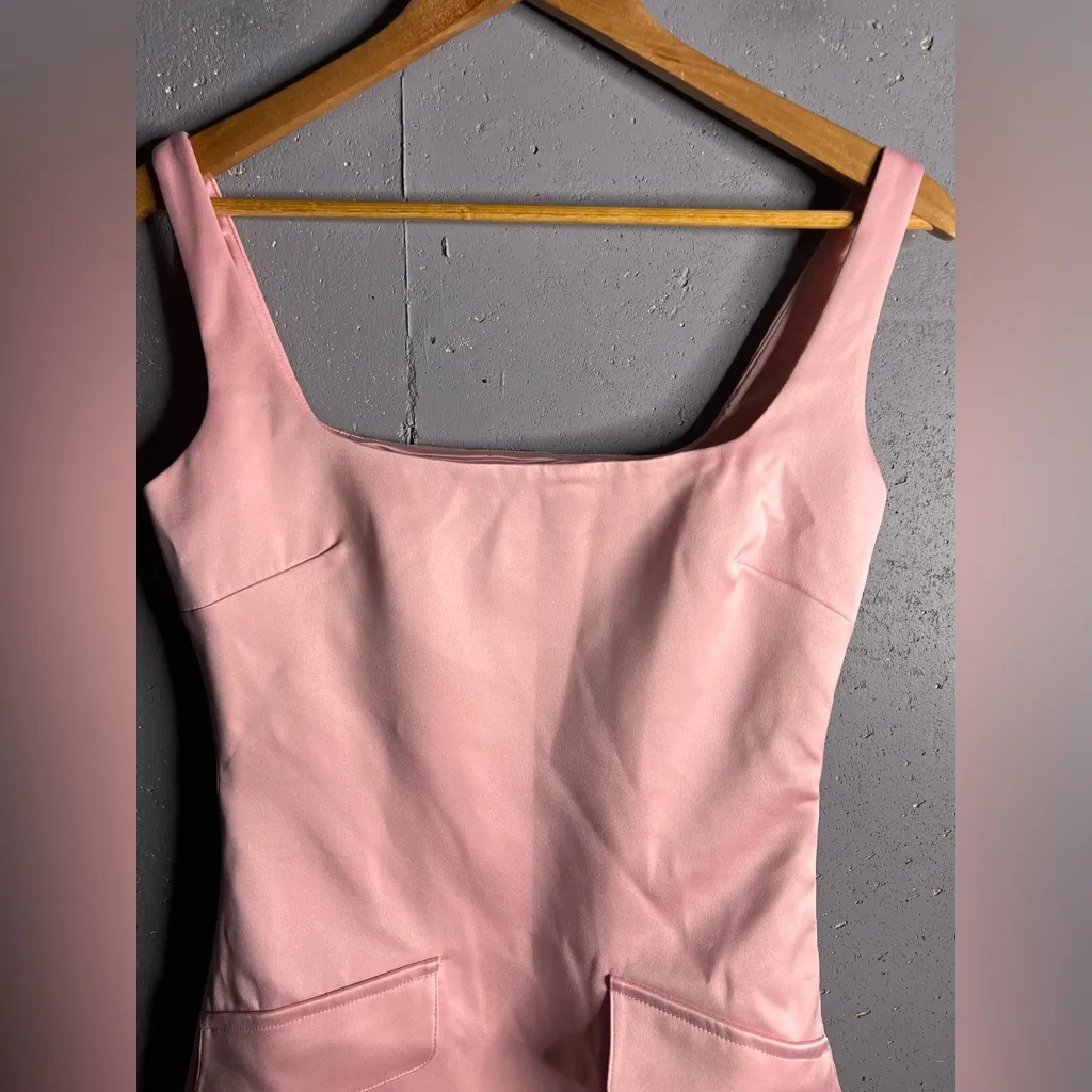 House of CB Cosette Satin Mini Dress - Image 5