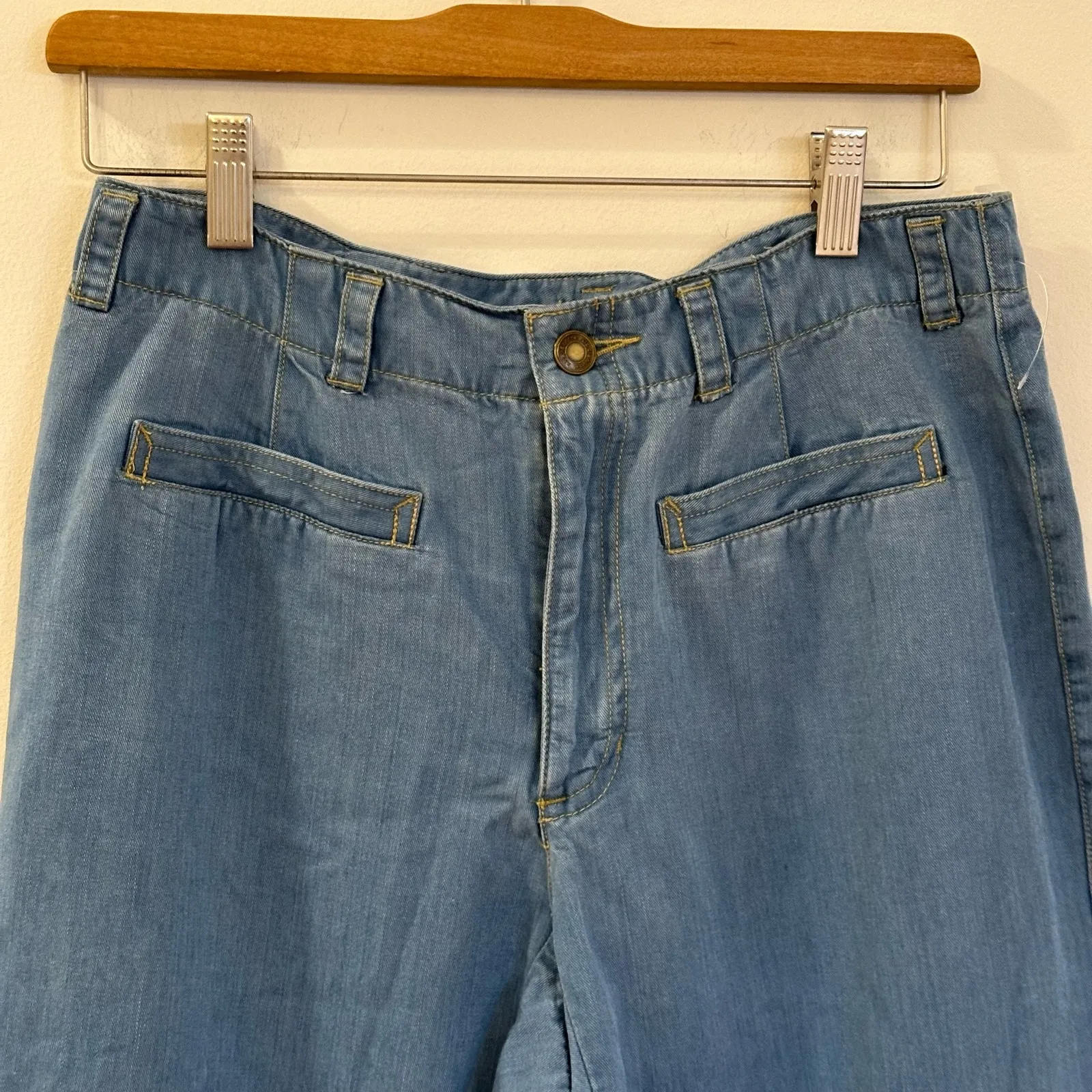 Liz Claiborne Soft Denim Pants sz 8 Straight Leg Jeans - Image 6