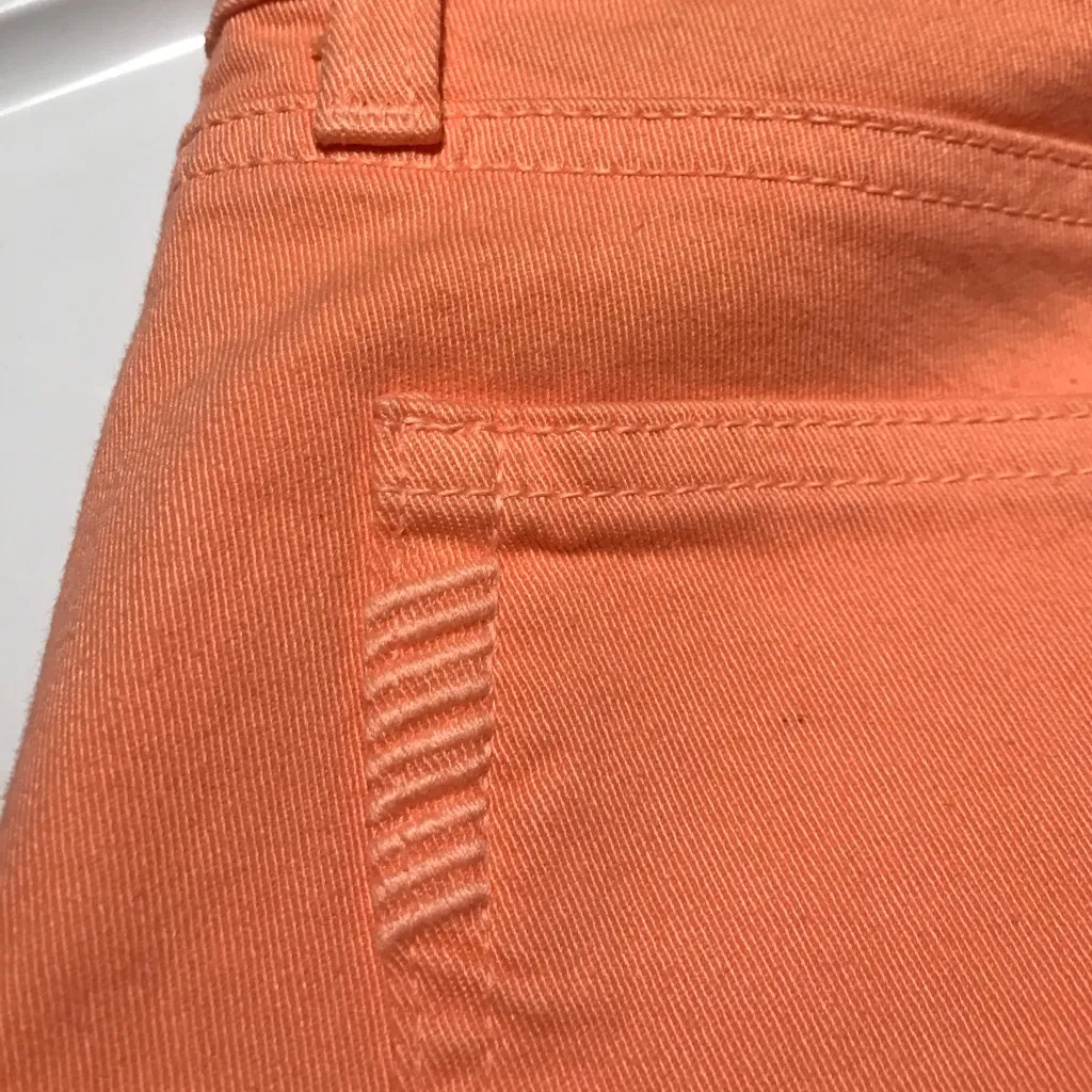 PAIGE Citrus Peach Peg Super Skinny Jean - Image 8