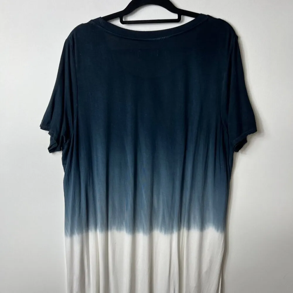 Ava &‎ viv blue ombré high low top women’s size 1X - Image 6