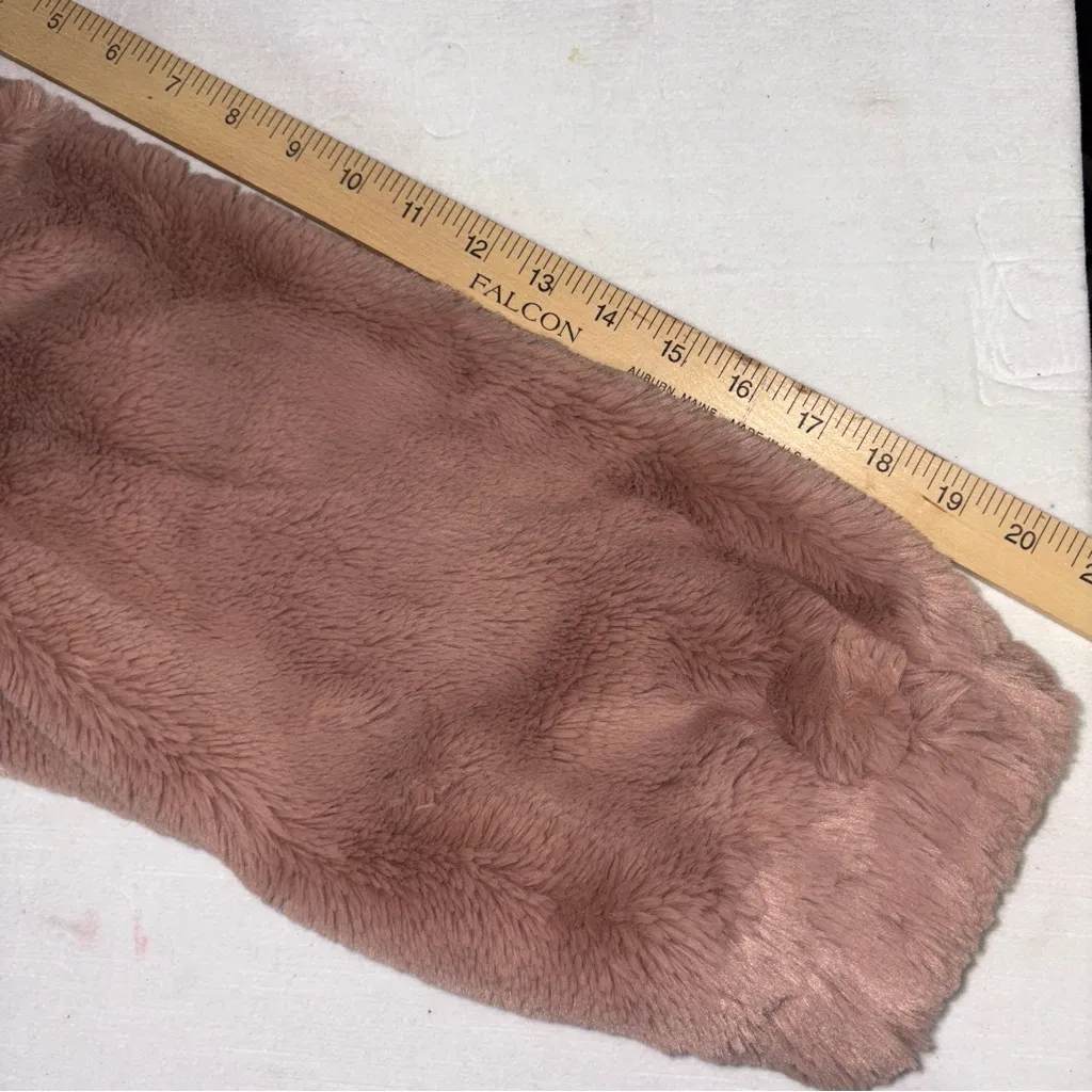 French Connection Blush Faux Fur Jacket - Image 6