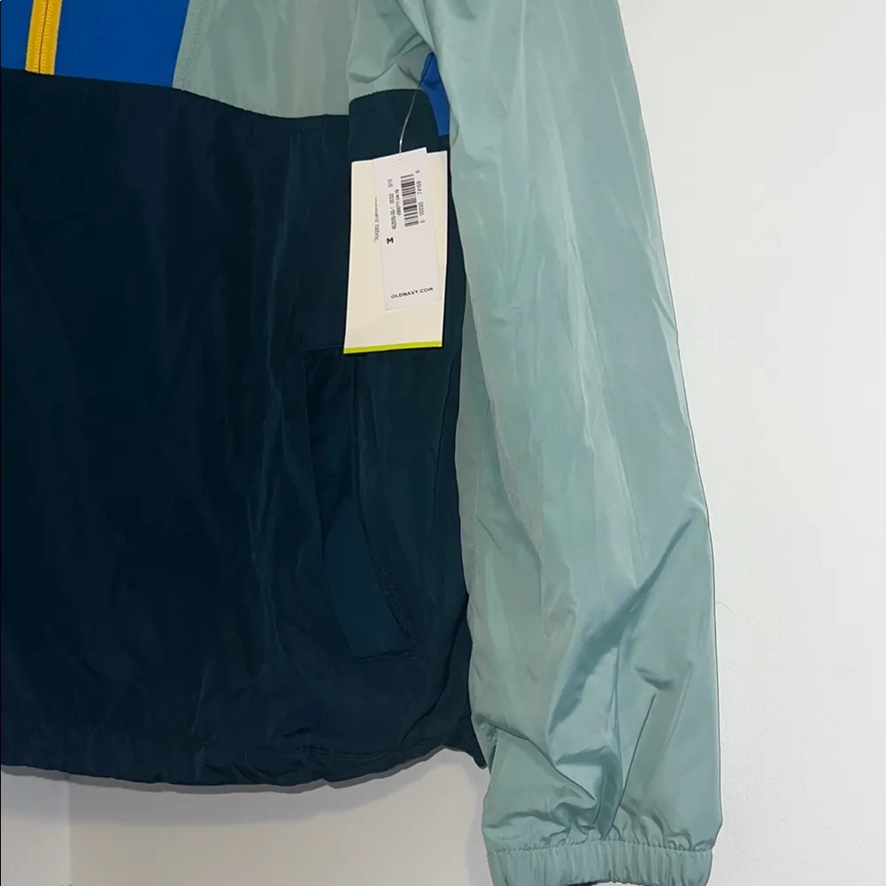 NWT Old Navy Dark Blue and Light Blue Jacket - Image 3