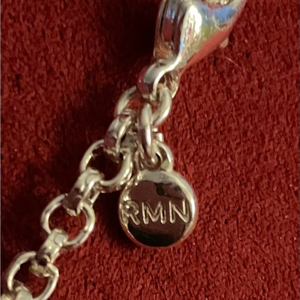 Awesome purple and blue necklace set, with pierced earrings - Image 6