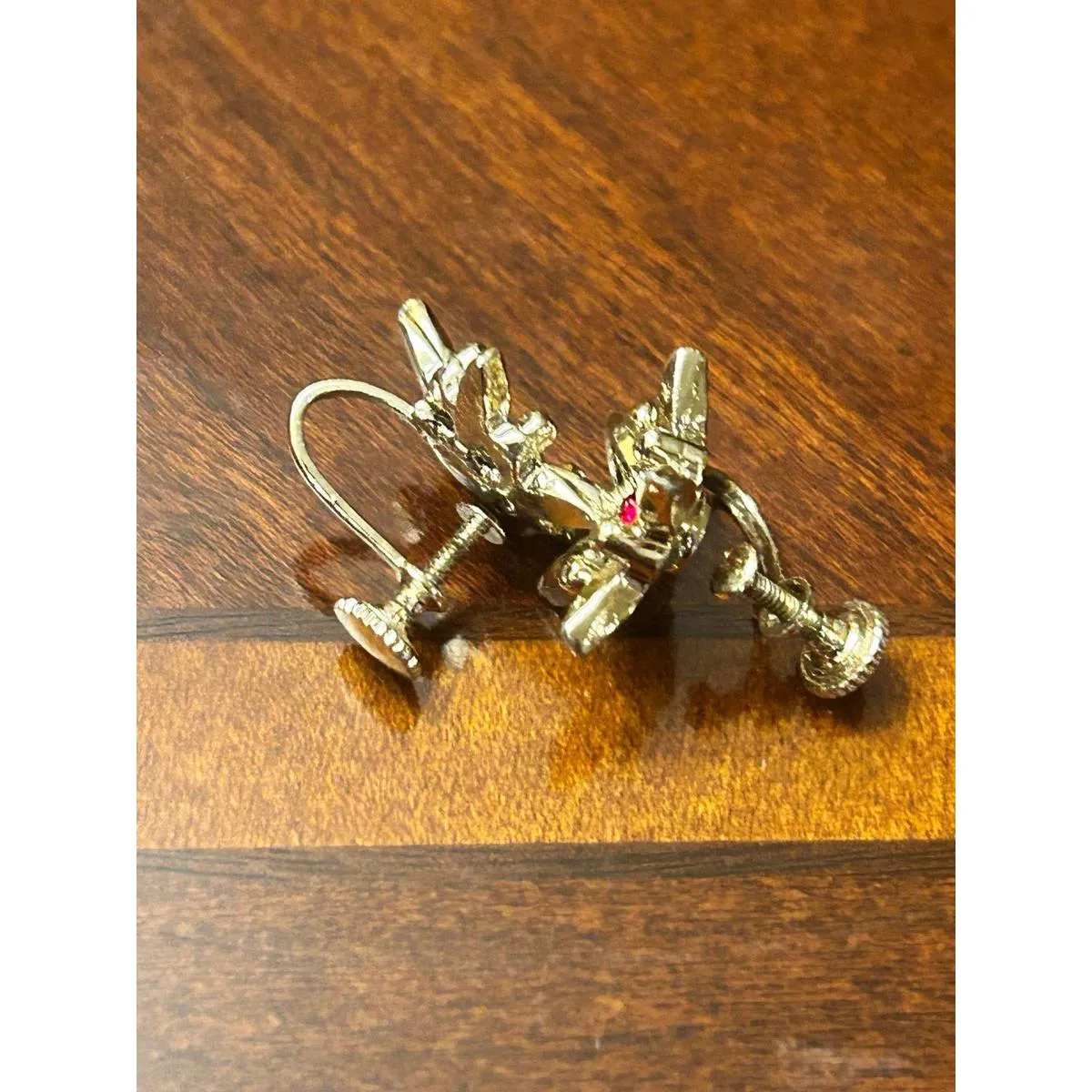 Earring fashion jewelry no hole vintage Silver - Image 4