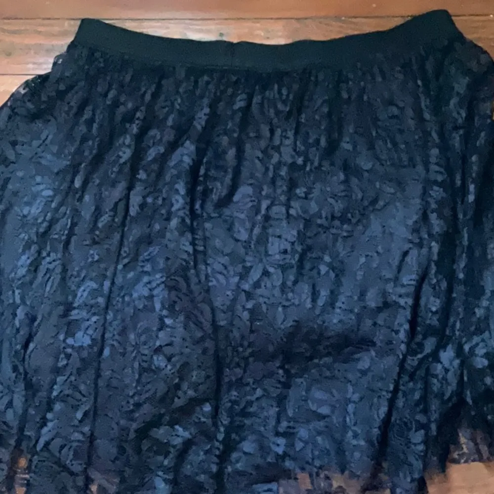 Lane Bryant Black Lace Party Skirt Sz. 22/24 - Image 4