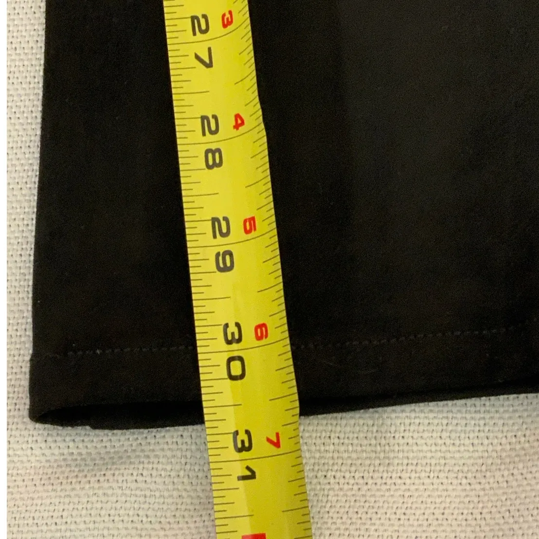 Dear John Fiona High Rise Wide Leg Black Suede‎ Pants, Size 27 - Image 8