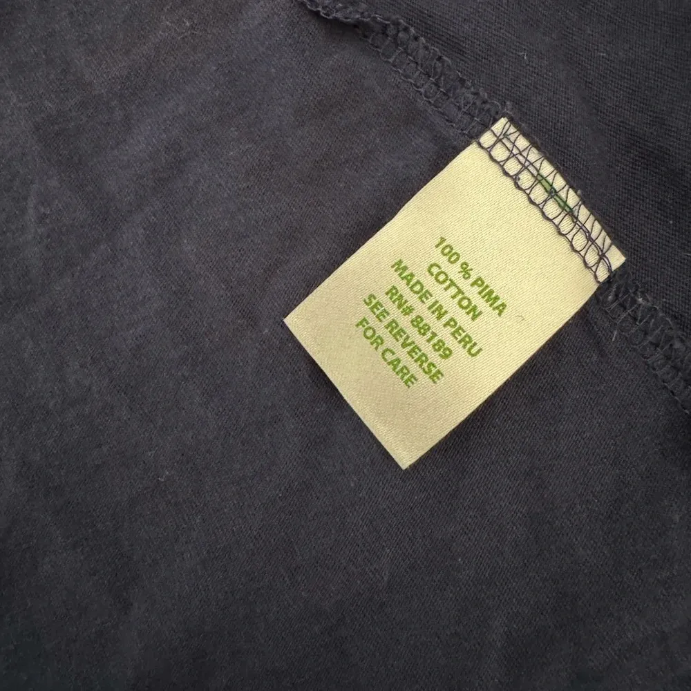 Lilly Pulitzer Navy Open Front Long Sleeve Pima Cotton Cardigan Soft Size XS - Image 6