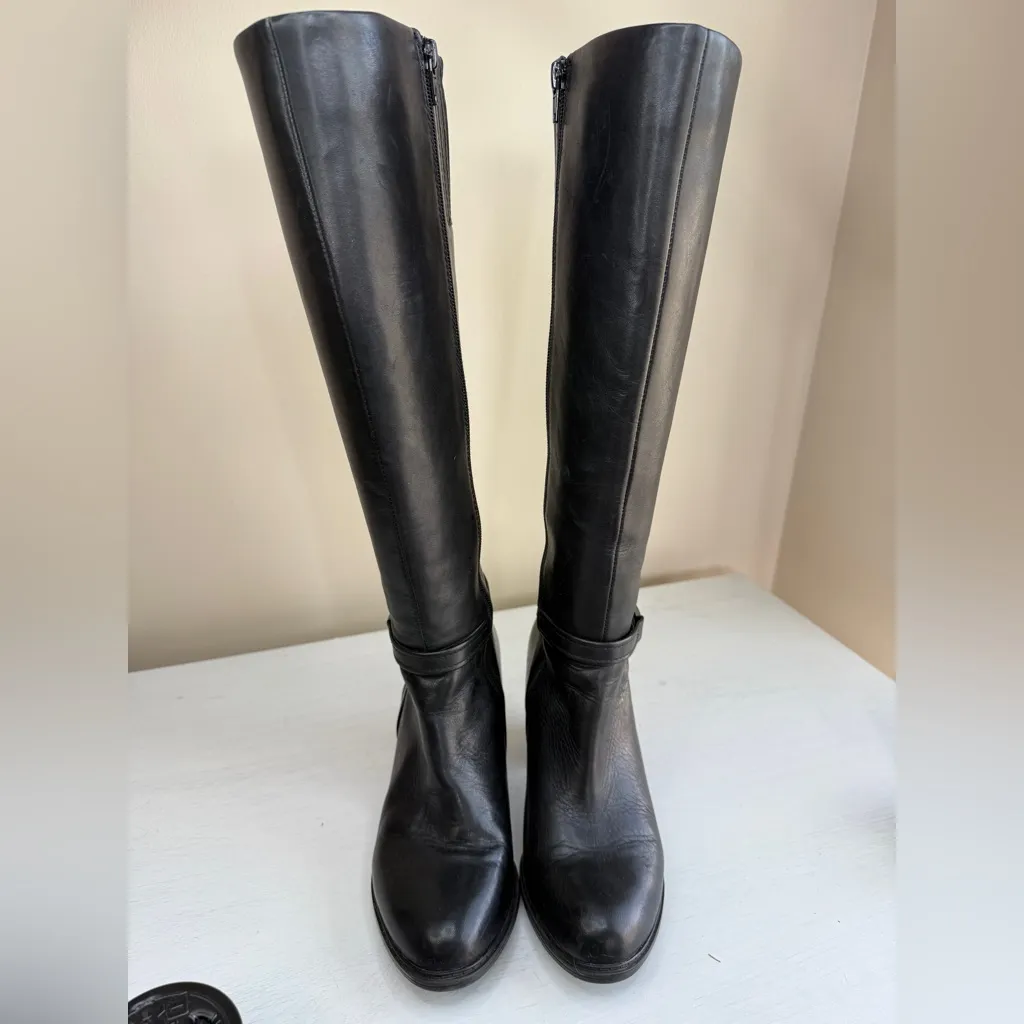 GIANI BERNINI RAIVEN BLACK BOOT sz 7.5 - Image 9