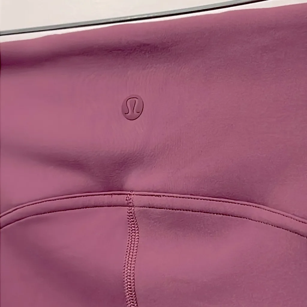 Lululemon InStill High-Rise Tight 25" Vintage Plum Size 16 Mauve Rose Pink - Image 5