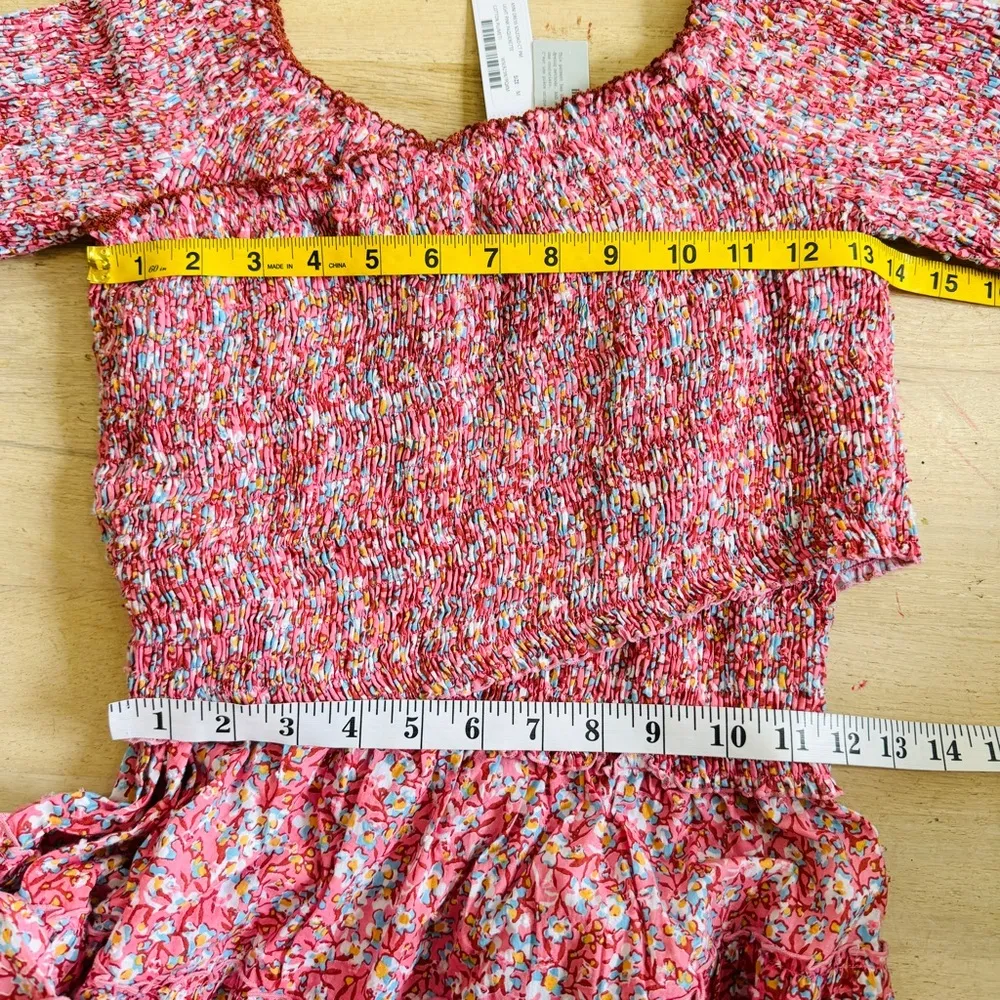 POUPETTE ST BARTH Soledad floral 100% cotton minidress NWT - Image 6