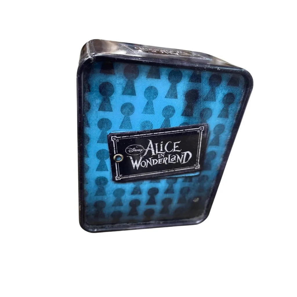 Disney Alice In Wonderland Mad Hatter silver metal quartz watch SKU 9689 - Image 3