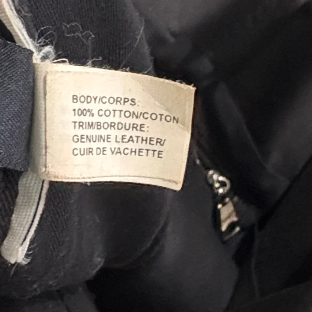 Large Gap tote with leather braided handle - Image 4