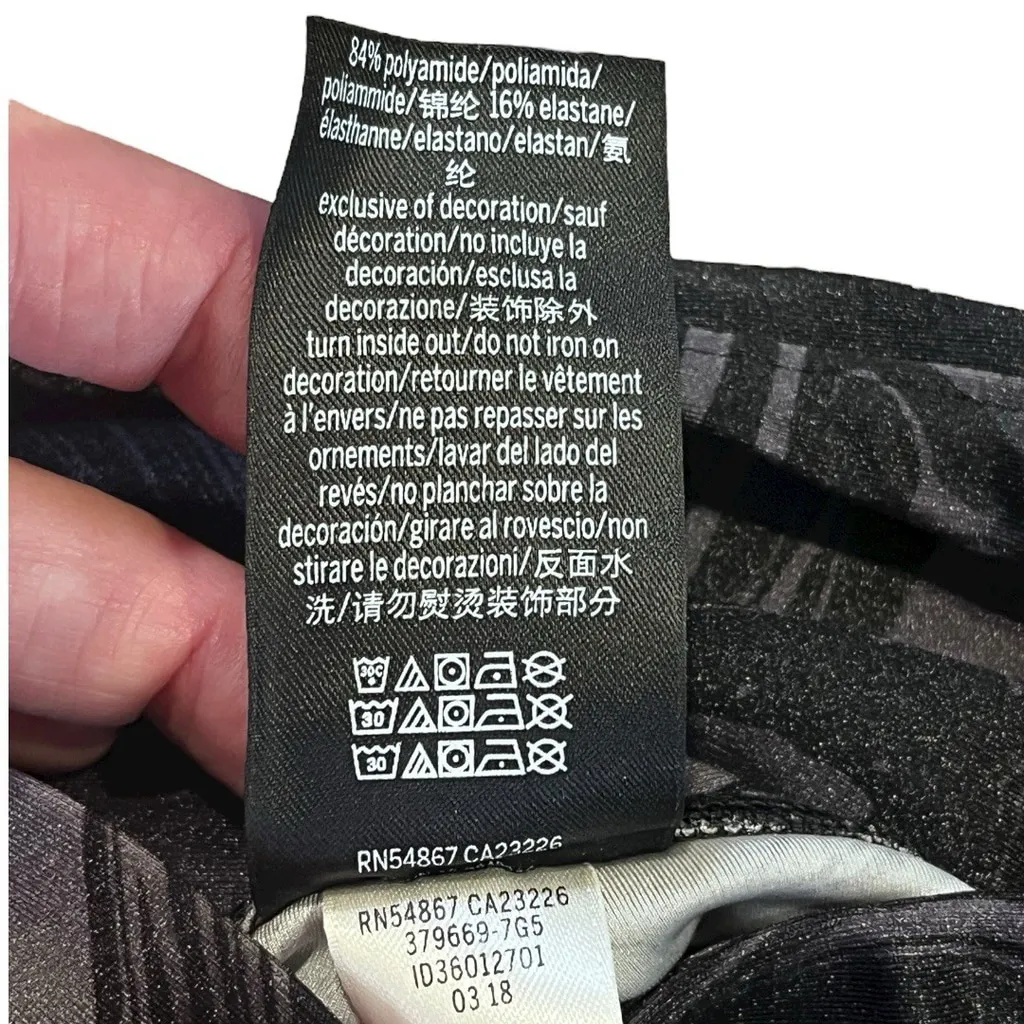 Victoria’s‎ Secret PINK Ultimate Mesh Panels Black Gray Size XS Athletic Yoga - Image 5