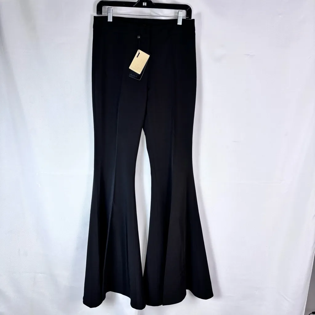Alberto Makali tall black high-waist flared pants. Size 8/42 New With tags - Image 3