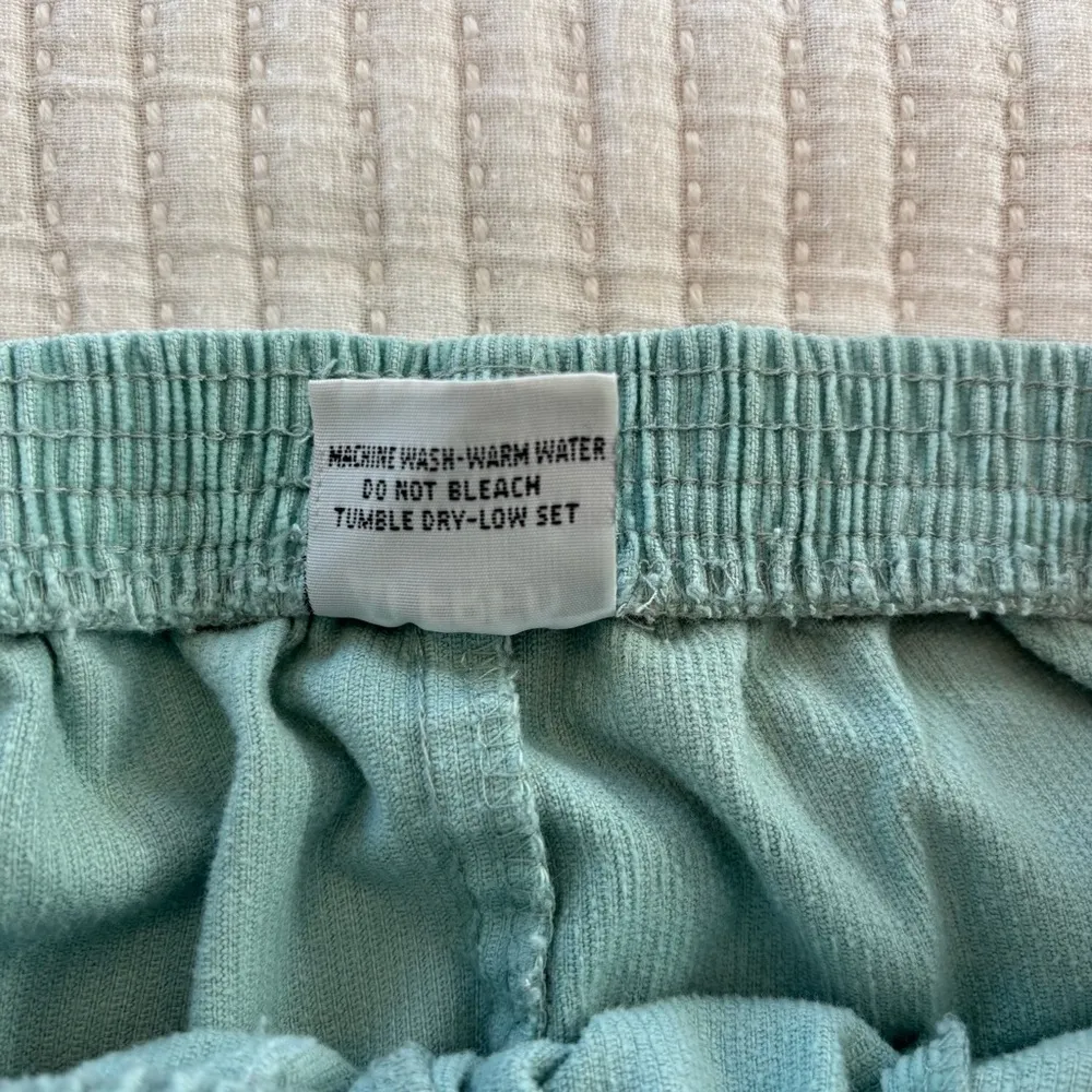 Alfred Dunner Vintage Seafoam Green Women's Corduroy Pants Made in USA Size 8 - Image 8