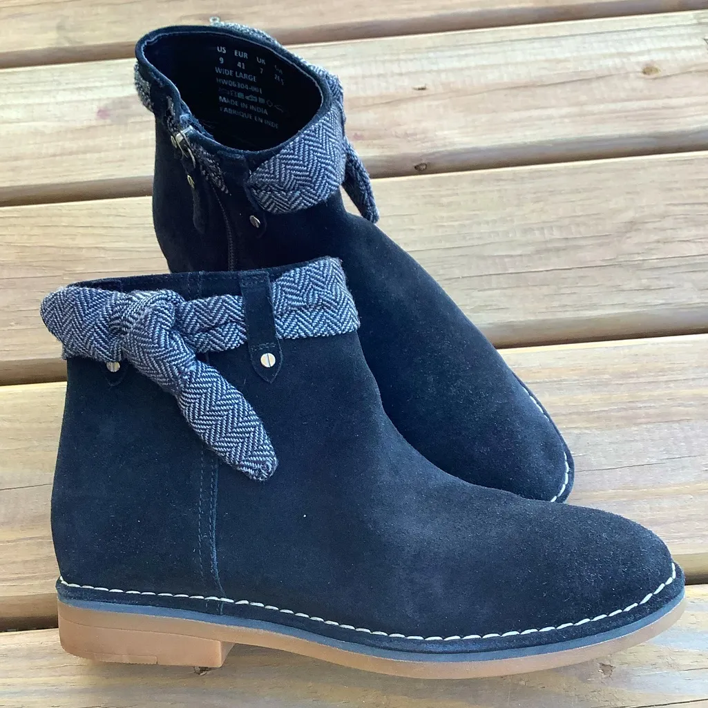 Ladies genuine suede leather booties- WIDER FIT🌷 - Image 9