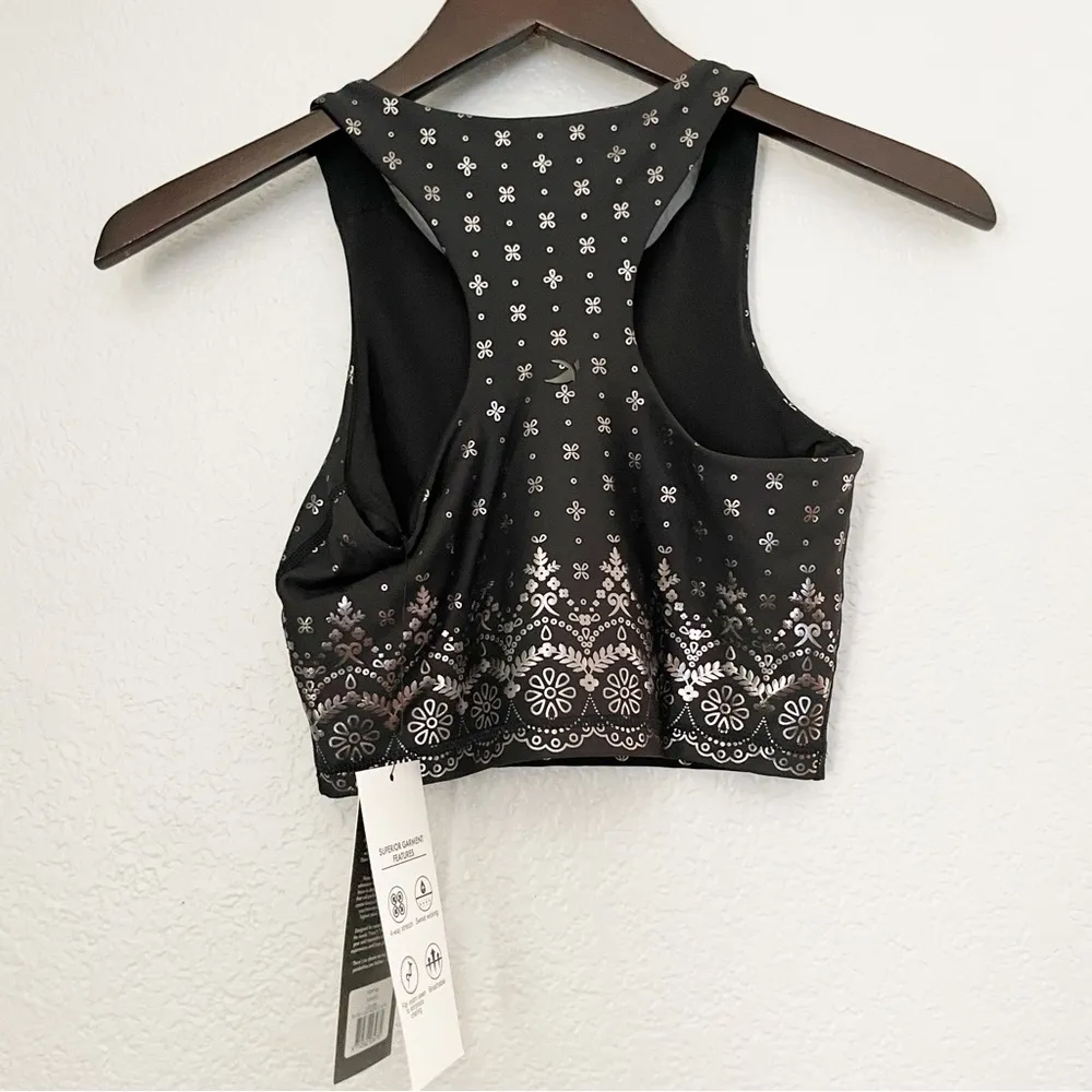 Nwt GLYDER Lacey Bra In Black Gloss Wildflower Lace XS - Image 6