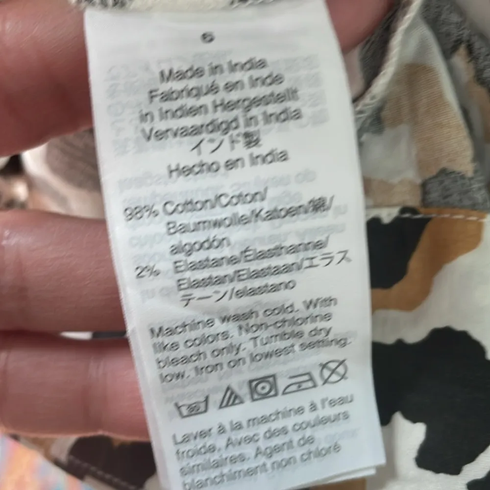 J. Crew Leopard Belted Shirt Dress Size 6 - Image 9