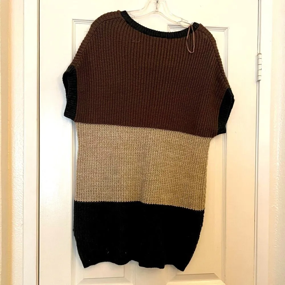 Romeo and Juliet couture striped sweater/ dress medium - Image 2