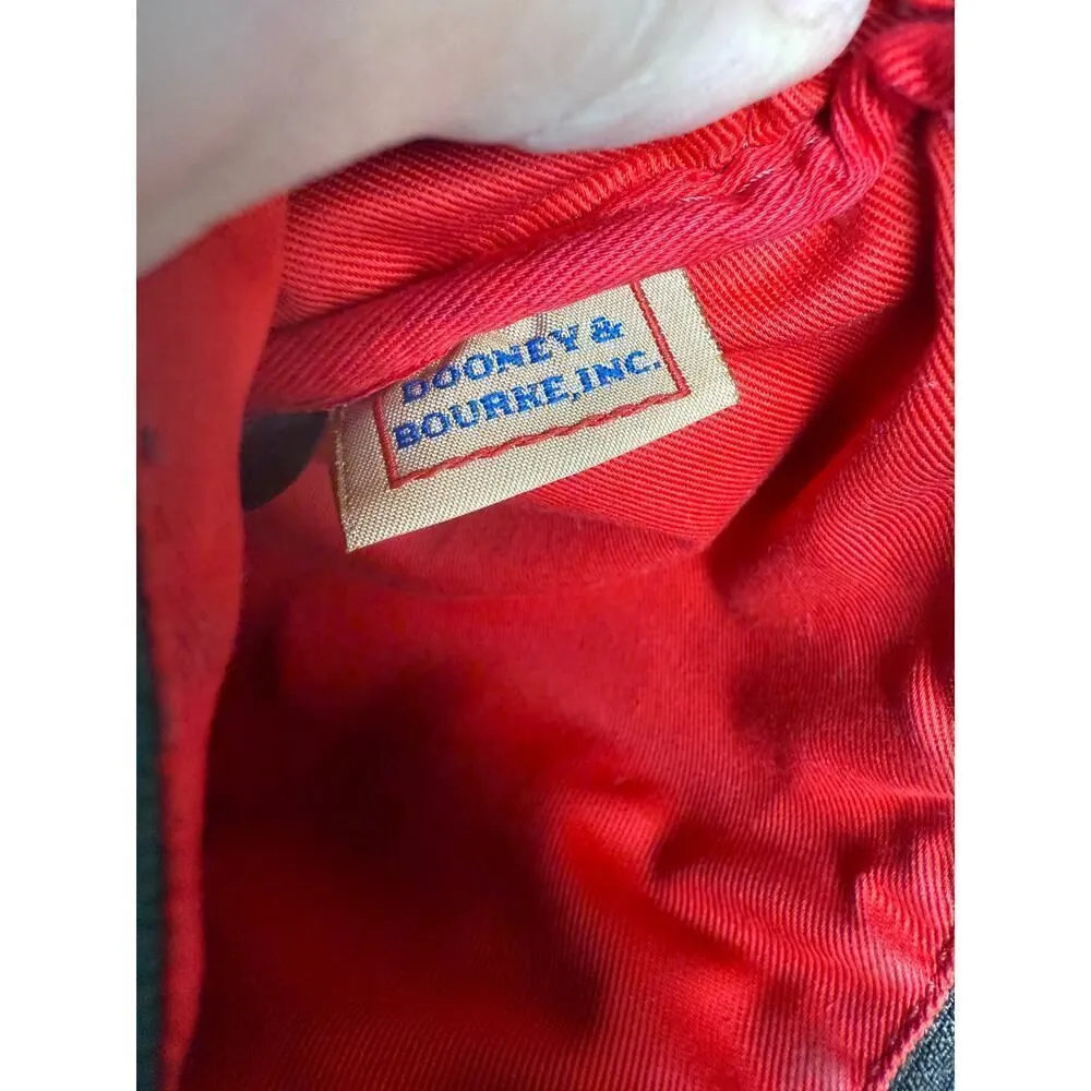 Dooney & Bourke Navy Nylon North South Triple Zip Crossbody Bag - Image 4