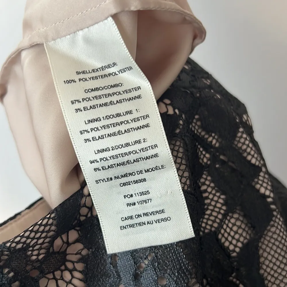 Mini Black Lace RomperSize 0 - Image 11